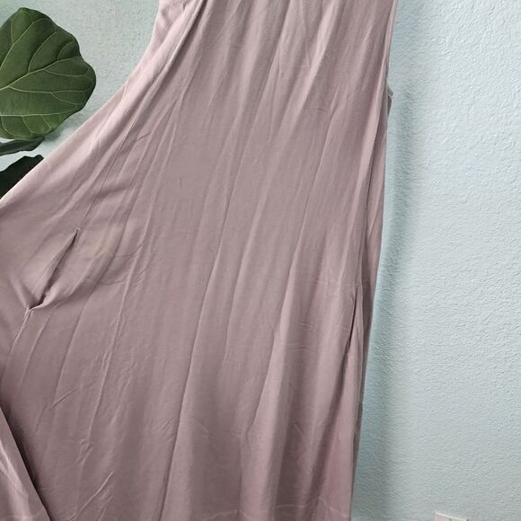 Standard James Perce side pocket lagenlook minimalist freestyle maxi dress - Picture 6 of 11